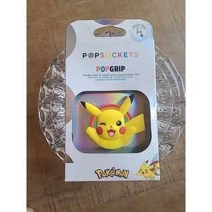 PopSockets Phone Grip‎ Stand Pokemon Silicone Pikachu NEW